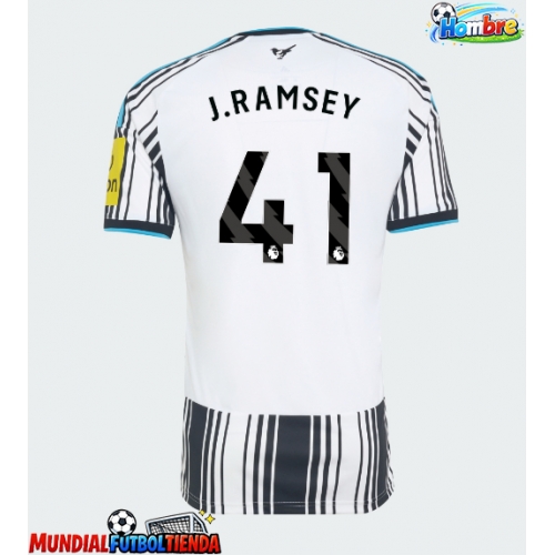 Camiseta Newcastle United Jacob Ramsey #41 Primera Equipación Replica 2026-27 mangas cortas